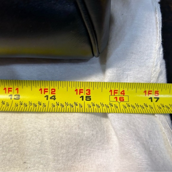 Vintage Y2K Gorgeous 2005 Tanner Krolle Cutter Leather Bag Silver Metal Hardware - Picture 10 of 17